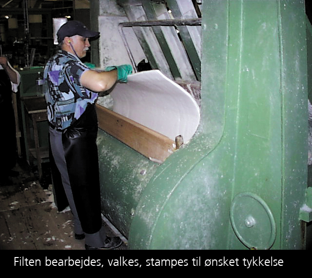 fraster, filt, felt, forabejdning, filteproces,